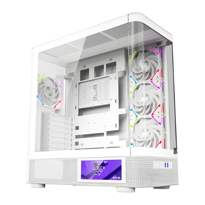 ATX Case XYZ quantum pro white ATX, Micro-ATX, Mini-ITX…