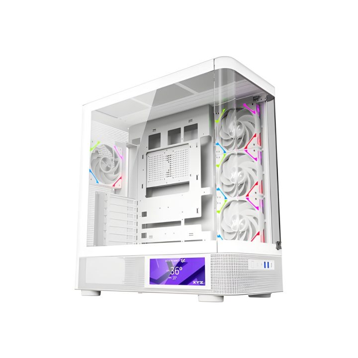 Torre ATX XYZ quantum pro white ATX, Micro-ATX, Mini-ITX…