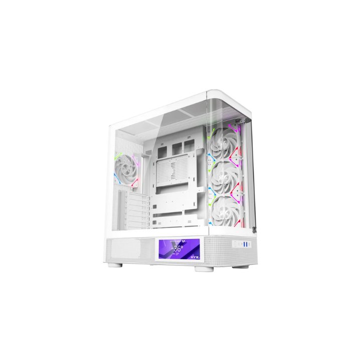 Torre ATX XYZ quantum pro white ATX, Micro-ATX, Mini-ITX…