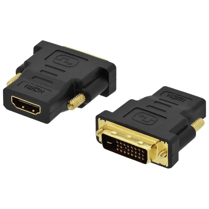 Ewent EC1371 adaptador de género para cabo DVI-D 24+1 HDMI Preto