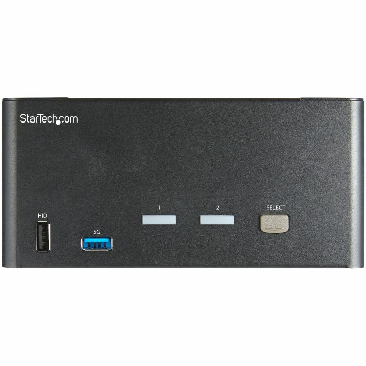 StarTech.com 2-Port DisplayPort 4K KVM Switch for 3 Monitors - 4K…