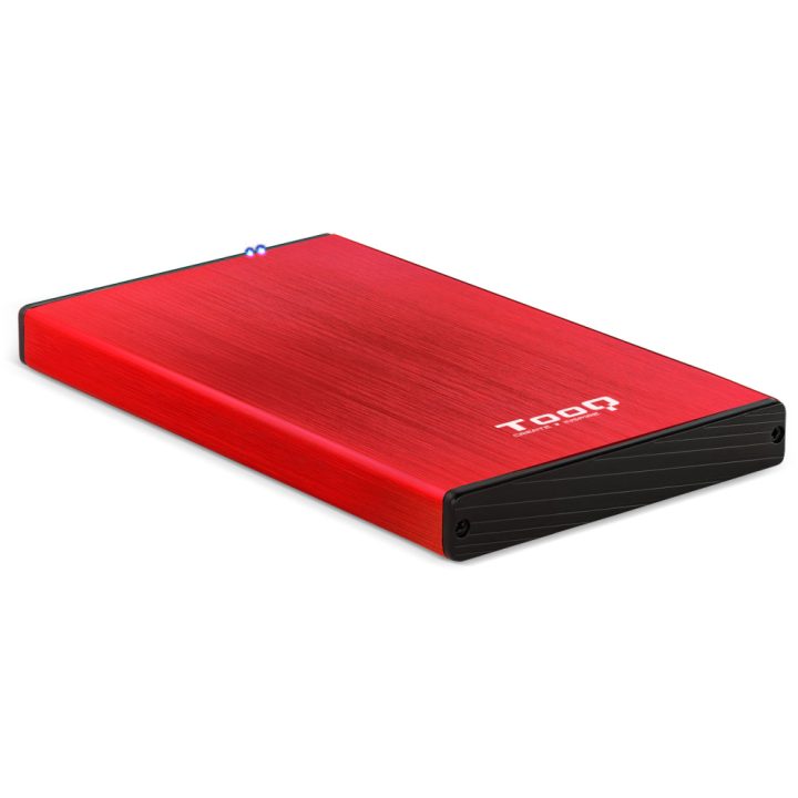 TooQ TQE-2527R caja para disco duro externo Caja de disco duro (HDD)…
