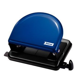 Furadeira de metal 2 furos modelo 52 cor azul Petrus 33744