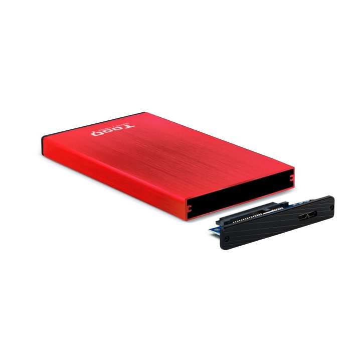 TooQ TQE-2527R caixa para disco rígido externo Caixa de disco rígido…