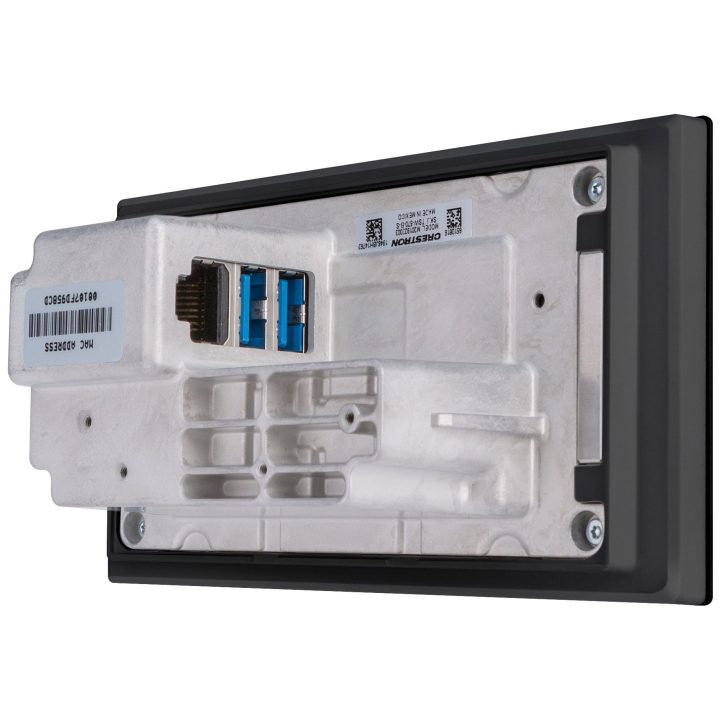 Crestron 5 in. wall mount touch screen, black smooth (tsw-570-b-s)…