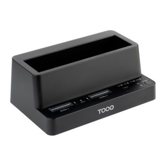 TooQ Docking Station USB-C 3.2 Gen 2 com duas baías para SSD M.2 NVMe…