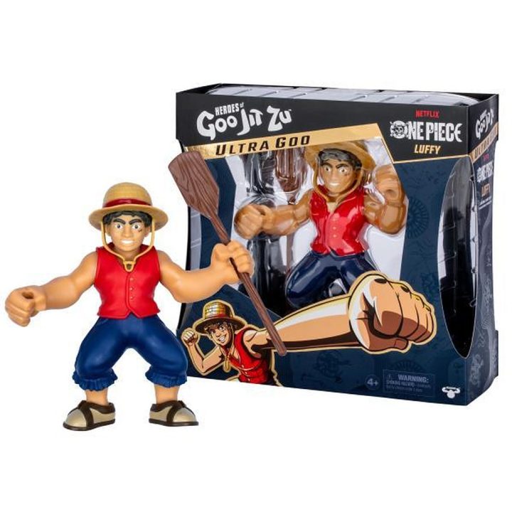 Bandai Red Goo Jit Zu One Piece Luffy Figure (CO42939)