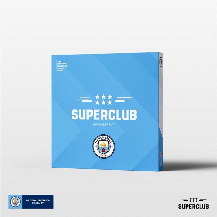 Asmodee Board Game Superclub Manchester City Manager Kit English…