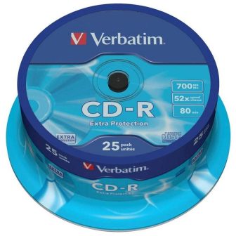 Verbatim CD-R 700MB 52x caixa 25UDS (43432)