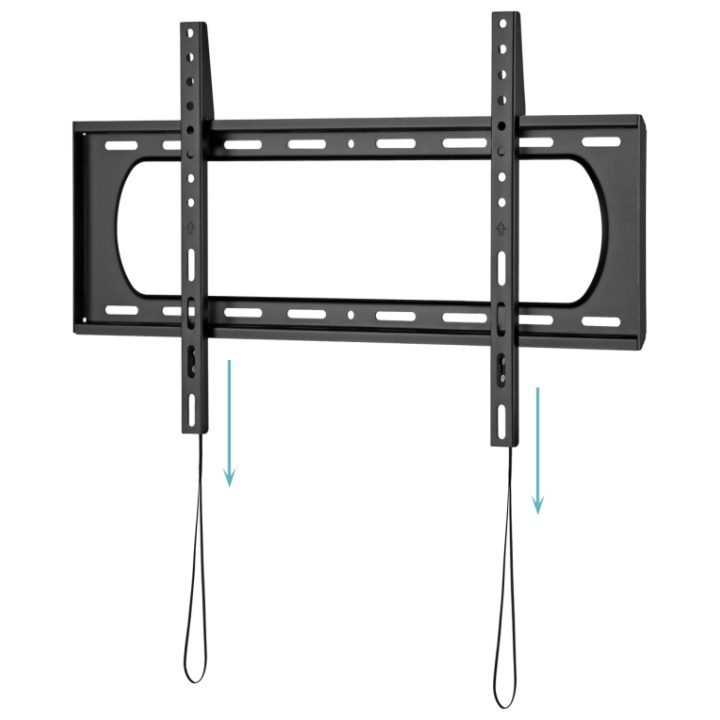 TooQ Suporte de Parede Fixo para Ecrãs 37"- 80", Preto