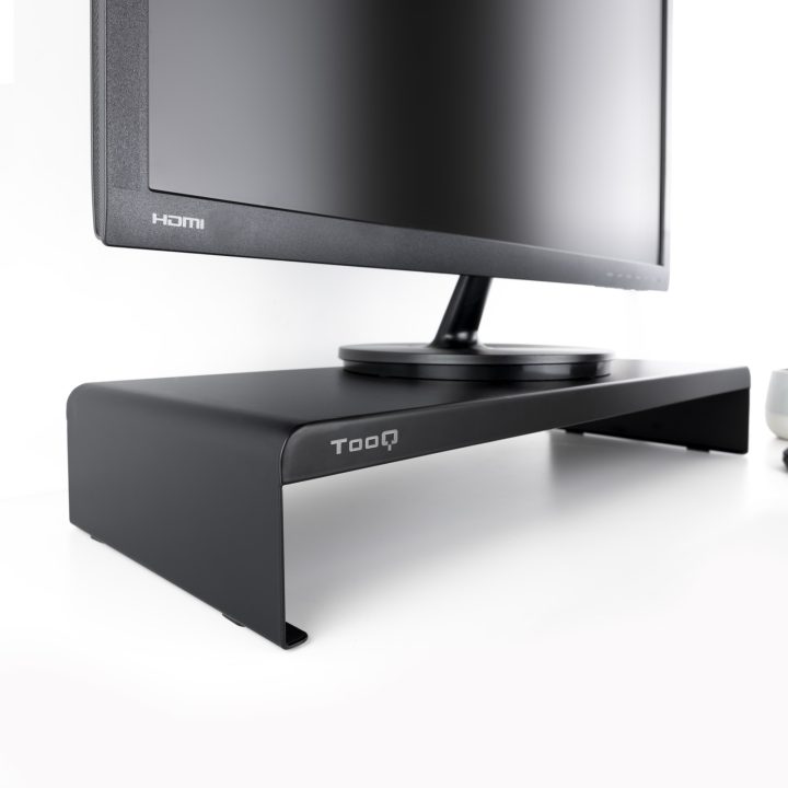 TooQ TQMR0121 Monitor Stand Desk Black
