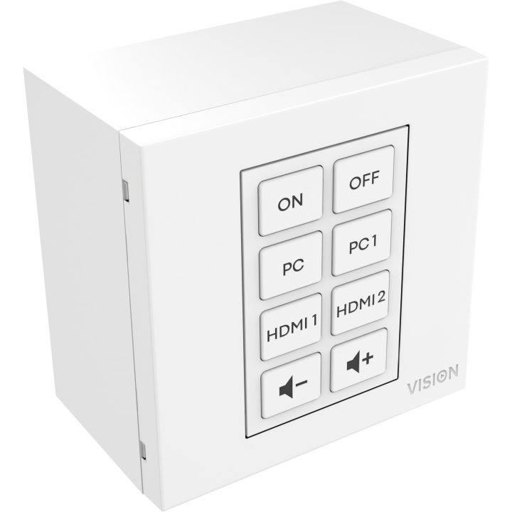 Vision Módulo de control de placa frontal AV modular - 8 botones -…