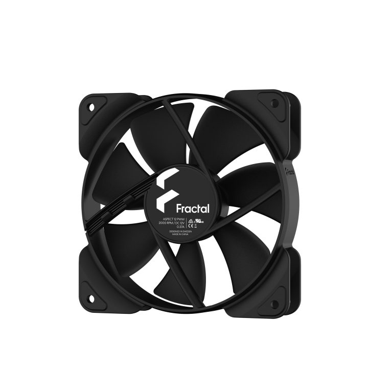 Fractal Design Aspect 12 PWM Ventilador de PC 12 cm Preto 1…
