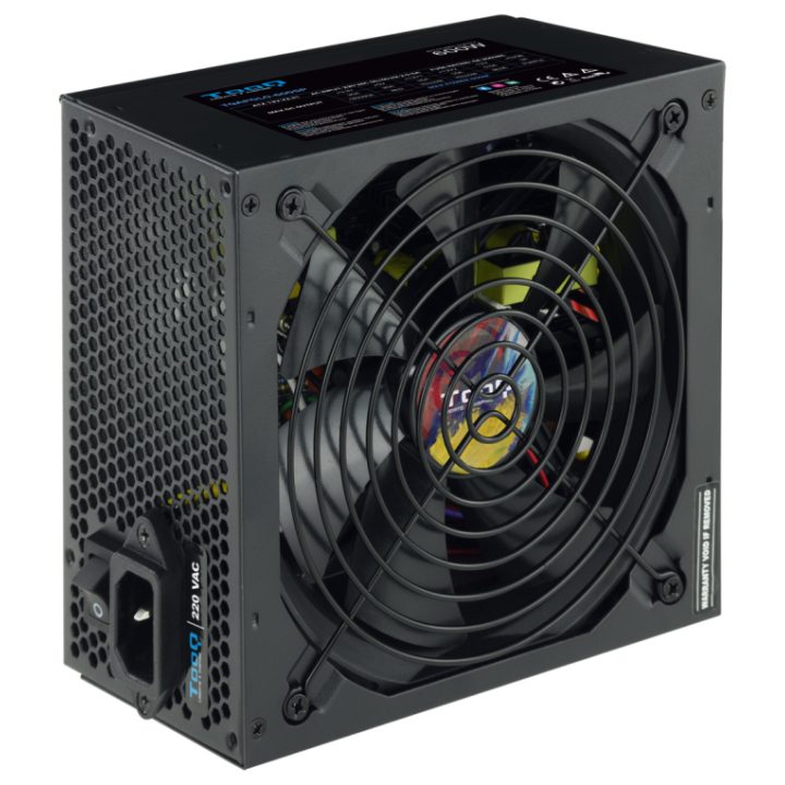 TooQ TQAPOLO-600SP unidade de fonte de alimentação 600 W 20+4 pinos…