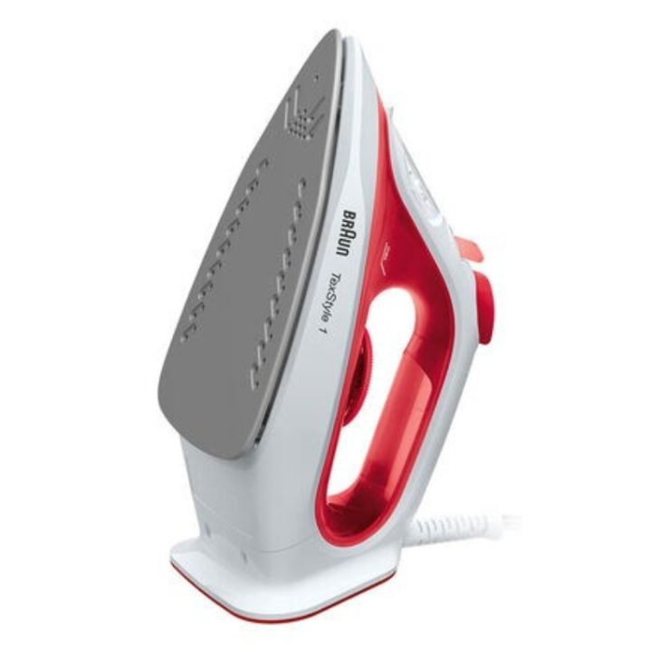 Braun SI 1019 RD Steam Iron Non-stick Soleplate 1900 W Red