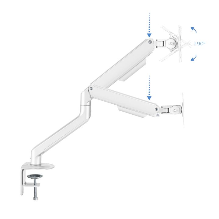 TooQ DB4032TNR-W 32" Desktop Monitor Stand White