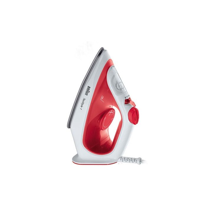 Braun SI 1019 RD Steam Iron Non-stick Soleplate 1900 W Red
