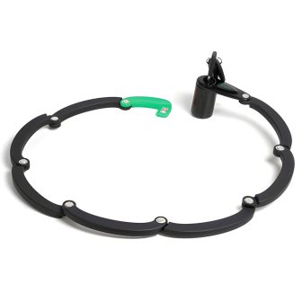 Youin Oval Folding Aluminum Lock + LED Tail Light (MA1019)