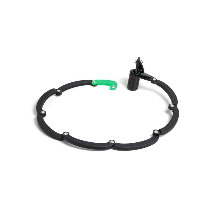 Youin Oval Folding Aluminum Lock + LED Tail Light (MA1019)