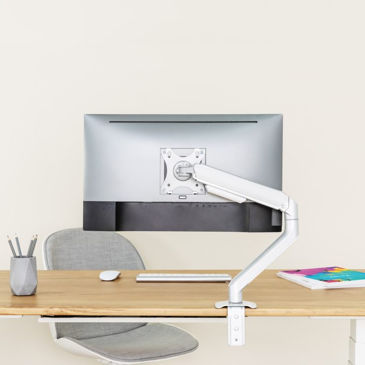 TooQ DB4032TNR-W suporte para monitor 32" Secretária Branco