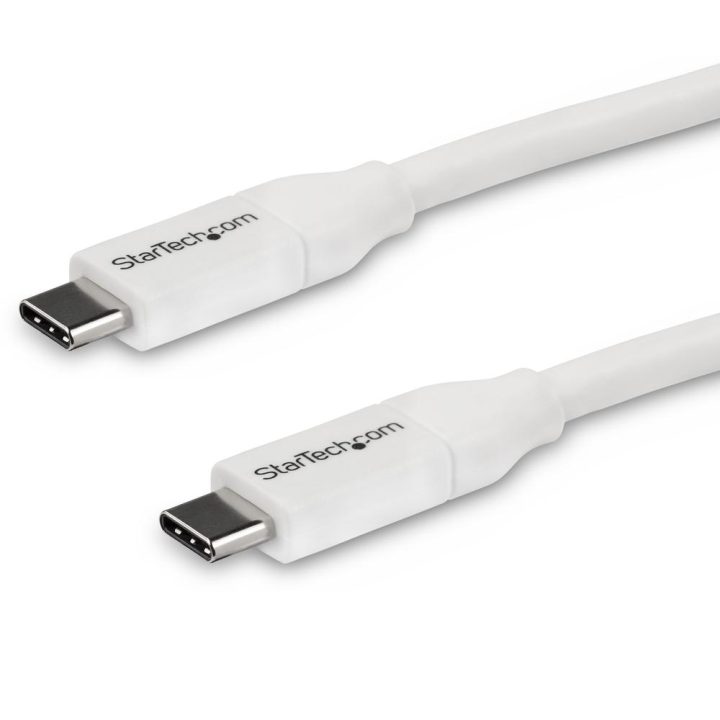 StarTech.com 2m USB-C to USB-C Cable with 5A Power Delivery…