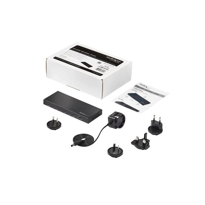 StarTech.com Multiplicador HDMI de 4 puertos - 4K 60Hz