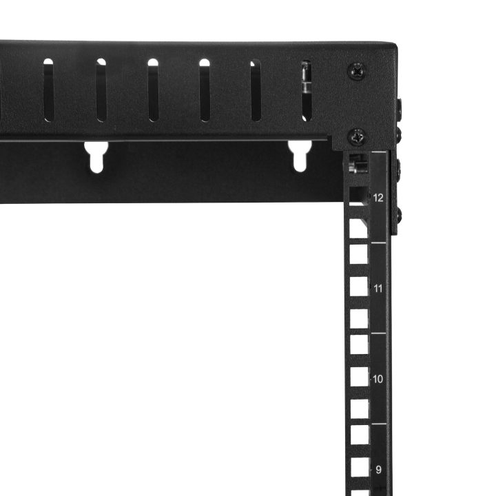 StarTech.com 12U Open Wall-Mount Server Rack - 19-Inch - 2-Post -…