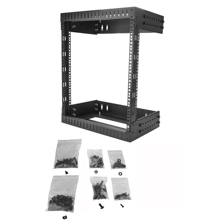 StarTech.com 12U Open Wall-Mount Server Rack - 19-Inch - 2-Post -…