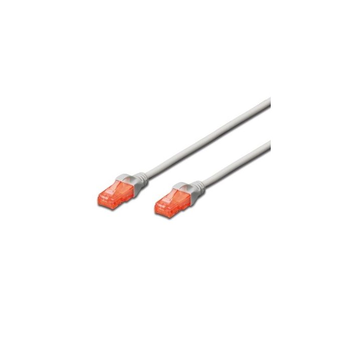 Ewent IM1000 cabo de rede Cinzento 0,5 m Cat6 U/UTP (UTP)