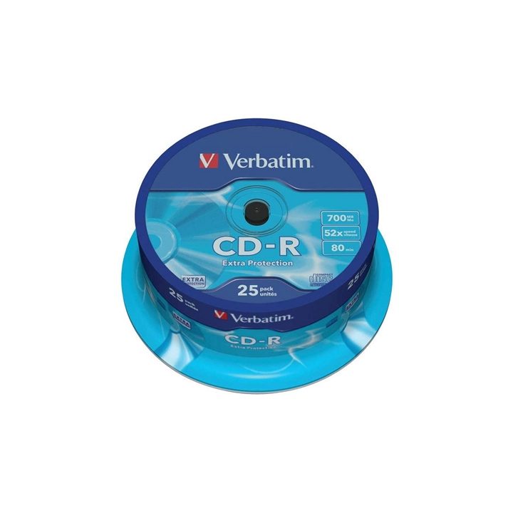 Verbatim CD-R 700MB 52x 25UDS (43432)