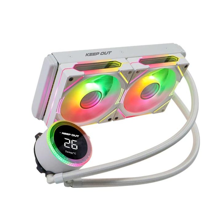 Keep Out Liquid Cooler XWC-240W PRO 240mm White
