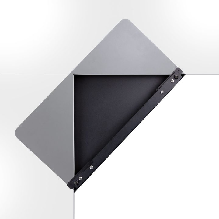 StarTech.com Steel Corner Desk Surface Extension - 12.7-38.1mm…