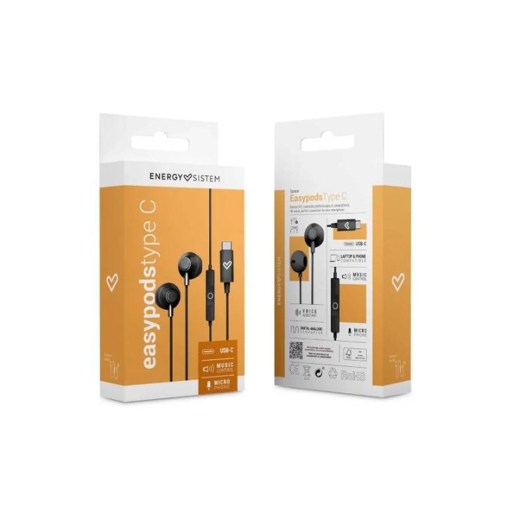 Energy Sistem Easypods auscultadores com cabo (459513)
