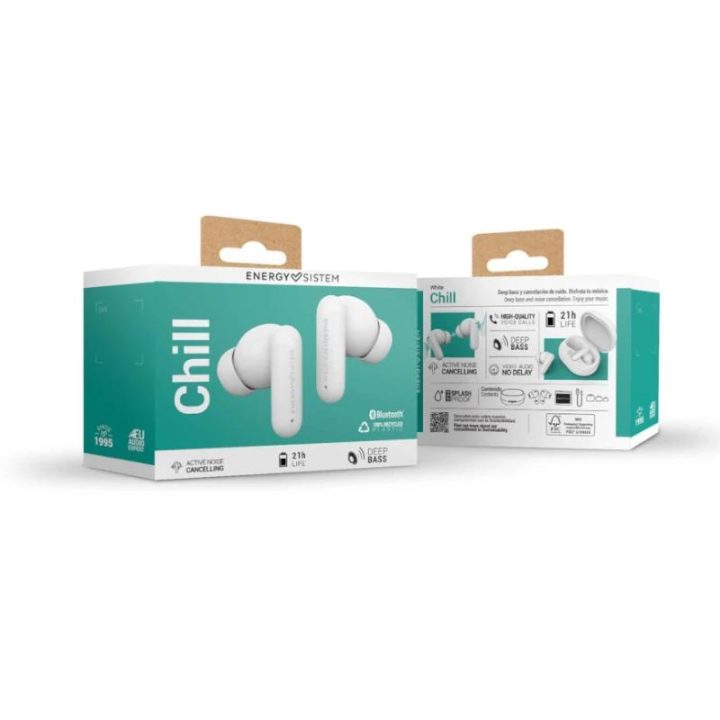 Energy Sistem Auriculares Chill ANC White (459926)