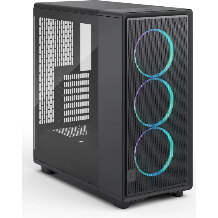 Fractal Design Fractal Epoch Black TG RGB Light Tint Case…