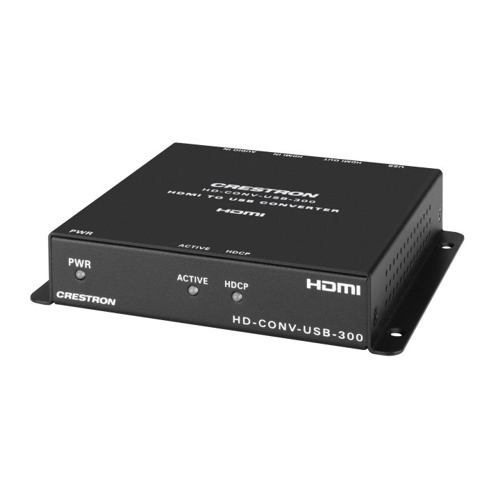 Crestron USB converter with HDMI and analog audio input…
