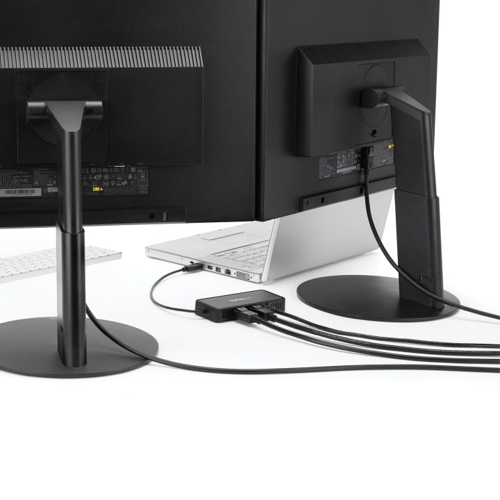 StarTech.com Mini USB 3.0 Dock - USB-A Docking Station for 2 Monitors…