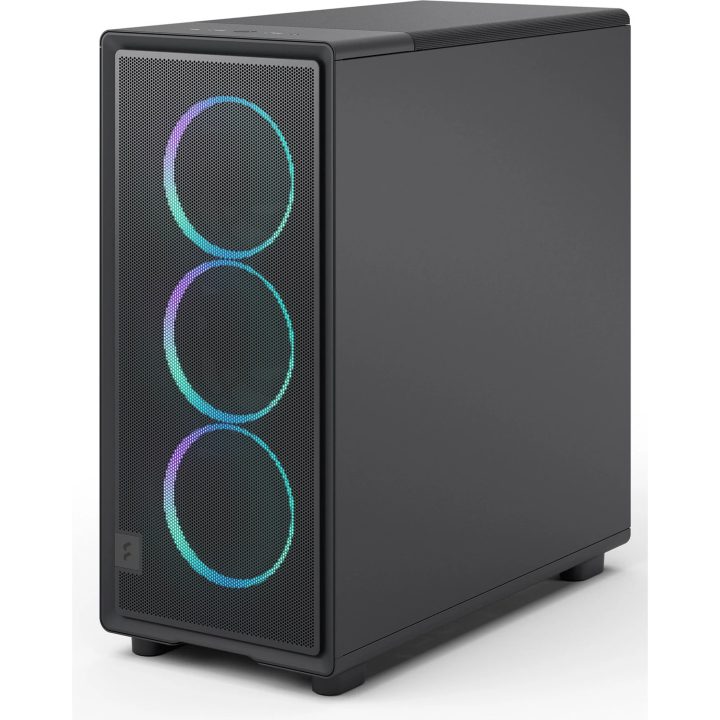 Fractal Design Fractal Epoch Black TG RGB Light Tint Case…