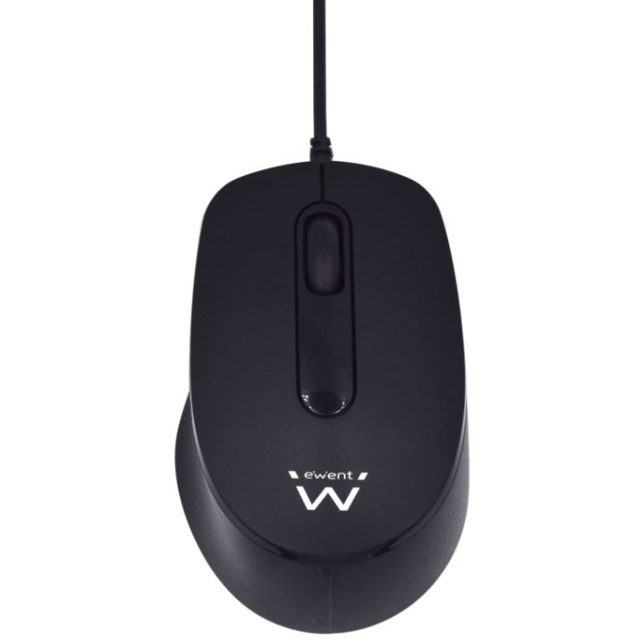Ewent EW3159 Ambidextrous Office Mouse USB Type-A Optical 1000 DPI