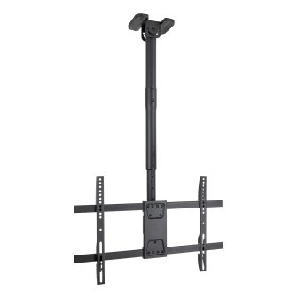 TooQ Soporte de Techo para Pantallas 43"-86", Negro