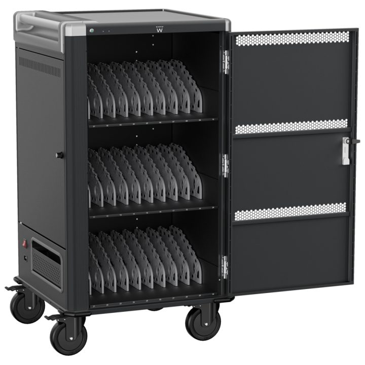 Ewent EW1700 Portable Device Cart and Cabinet Mobile Charging and…