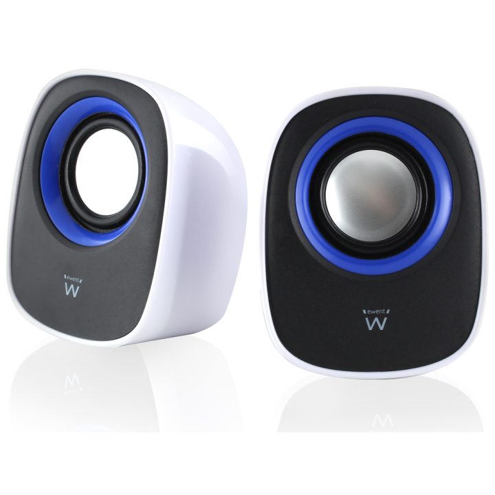 Ewent EW3513 1-way Speaker Black, Blue, White Wired 5 W