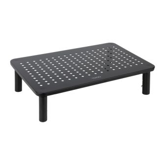 TooQ Soporte Elevador Multiusos para Monitor/Portátil, Negro