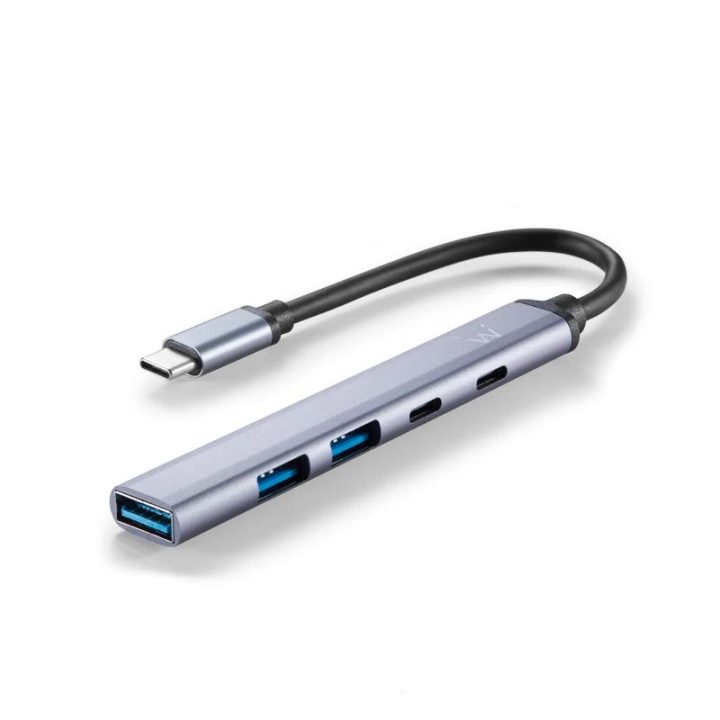 Ewent EW1149 hub de interfaz USB 3.2 Gen 1 (3.1 Gen 1) Type-C 5000…