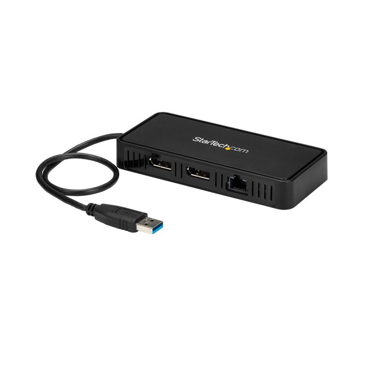 StarTech.com Mini Dock USB 3.0 - Estação de ancoragem USB-A para 2…
