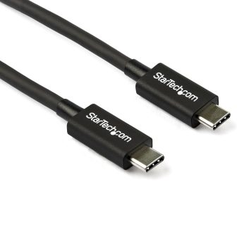 StarTech.com Cabo Thunderbolt 3 Passivo de 80cm - 40Gbps - PD 100W -…