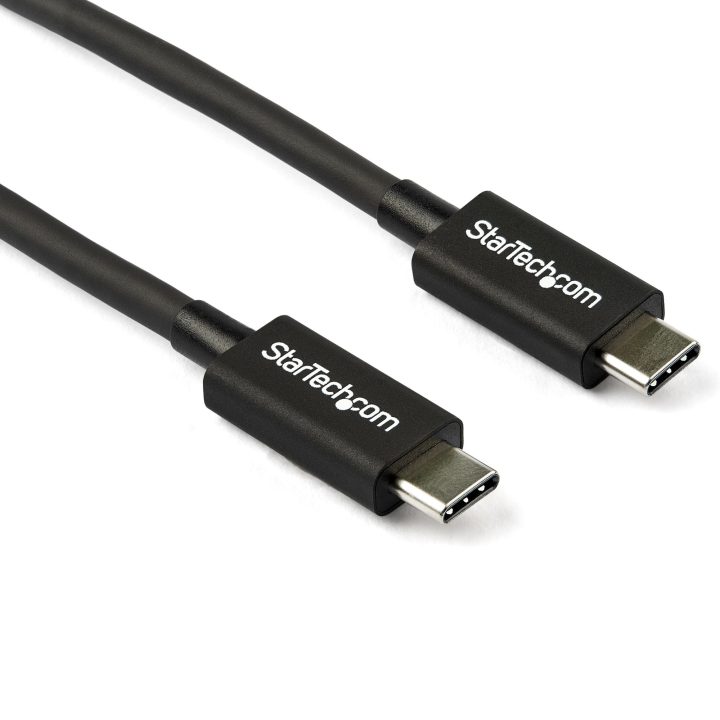 StarTech.com Cable Thunderbolt 3 Pasivo de 80cm - 40Gbps - PD 100W -…