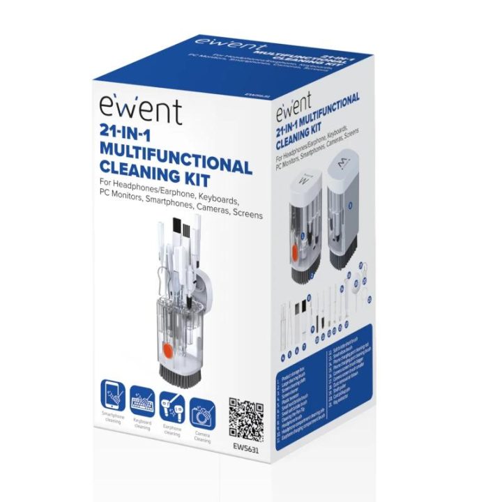 Ewent EW5631 Computer Cleaning Kit Headphone/Headset, Keyboard…