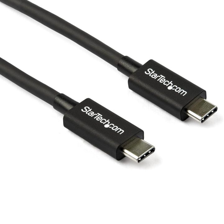 StarTech.com 80cm Passive Thunderbolt 3 Cable - 40Gbps - 100W PD -…