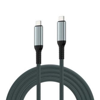 Ewent EC1072 cable USB USB4 Gen 3x2 2 m USB C 40 Gbit/s 240 W Negro